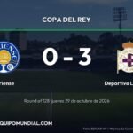 Auriense Deportivo: crónica del 0-3 con doblete de Asp