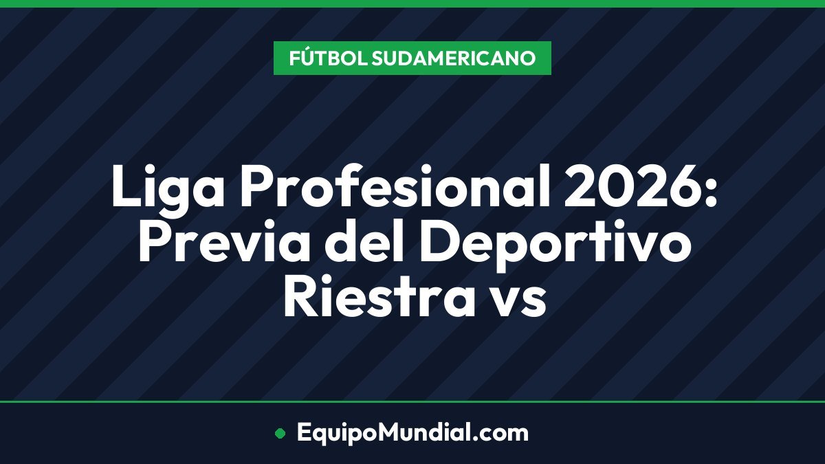 Liga Profesional 2026